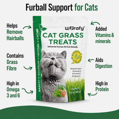 Daily High Fiber Treats Cats Actually Eat Worafy™ - CalmiCat™