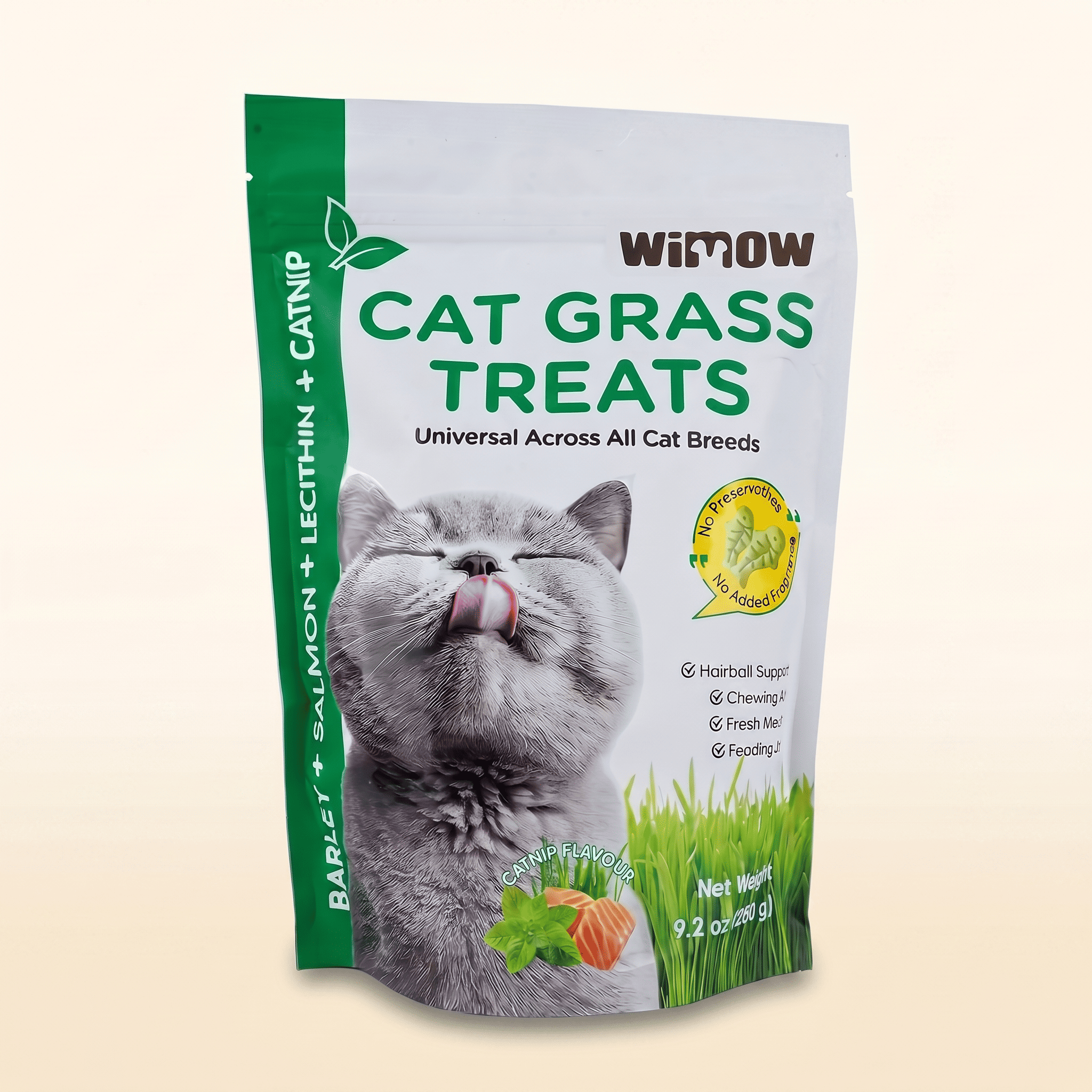 Feline Catgrass Crunchy Treats Cats Actually Eat Wimow™